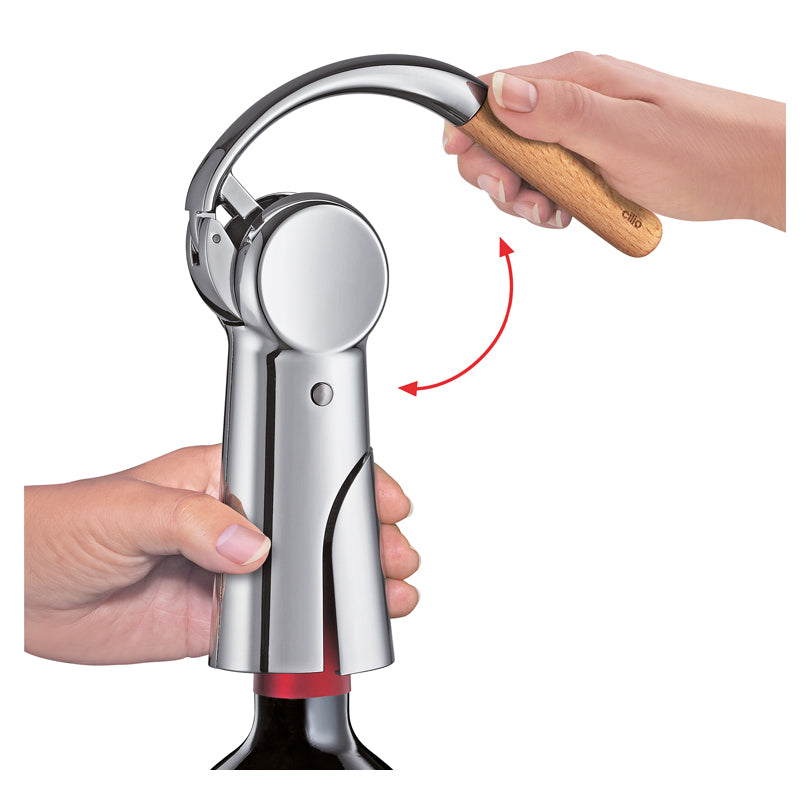 Cavatappi "Riserva Chrom", con tagliacapsule integrato cm 12x4,5x17