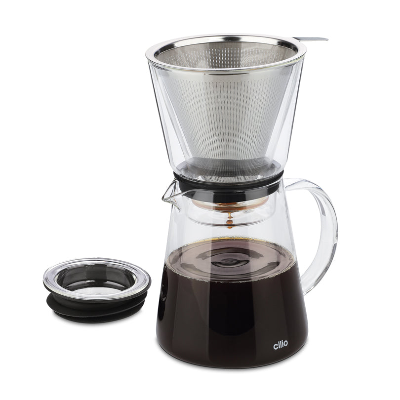 Caffettiera "Puro", 6 tazze ml 750/cm Ø12x21,5