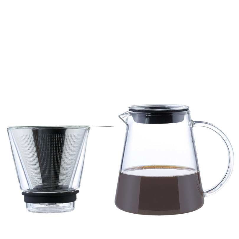 Caffettiera "Puro", 6 tazze ml 750/cm Ø12x21,5