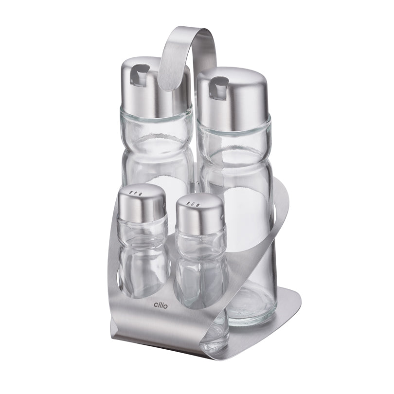 Menagere "Osteria", 4 pezzi cm 12x11x18,5