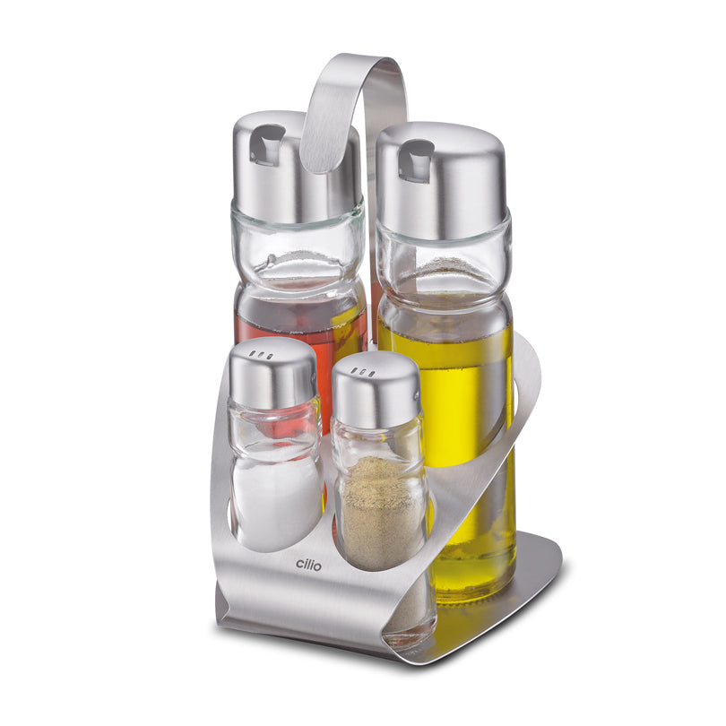 Menagere "Osteria", 4 pezzi cm 12x11x18,5