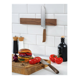 Barra magnetica porta coltelli, per 5 coltelli cm 40x6,5x2