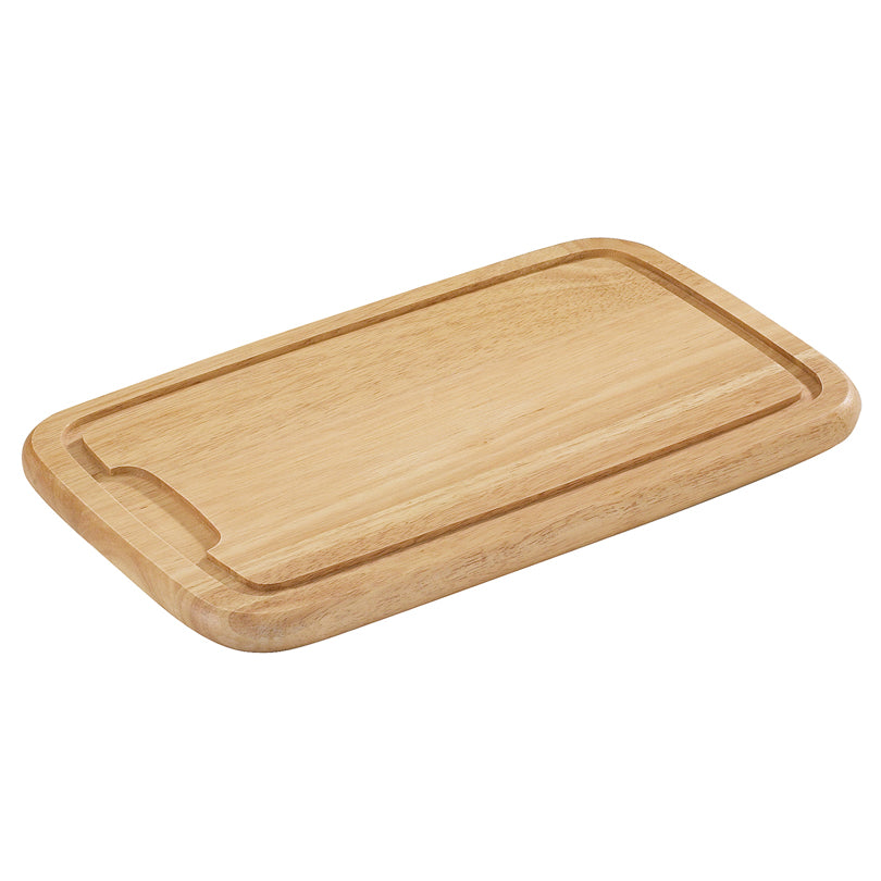 Tagliere rettangolare con scanalatura cm 36x23x2
