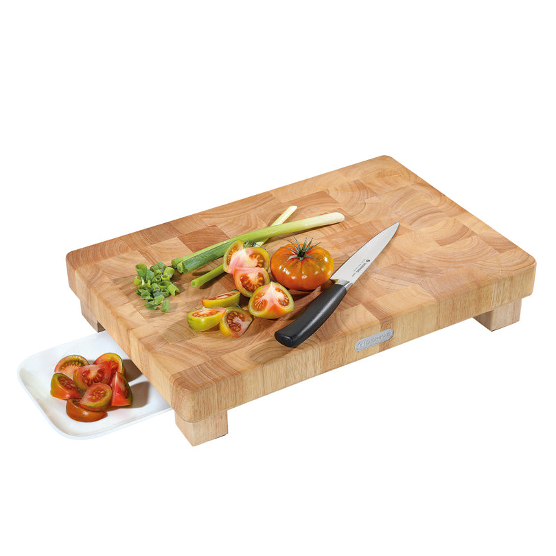 Tagliere alto rettangolare con struttura mosaico cm 45x30x8,5