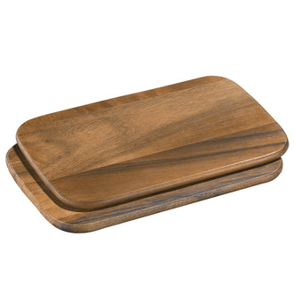 Tagliere colazione rettangolare, confezione 2 pezzi cm 26x17x1