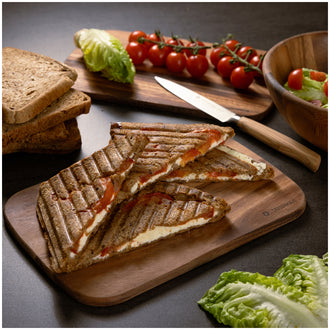 Tagliere colazione rettangolare, confezione 2 pezzi cm 26x17x1