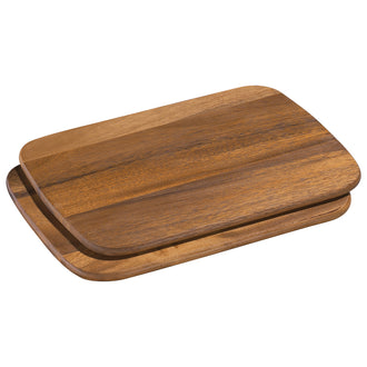 Tagliere colazione rettangolare, confezione 2 pezzi cm 28x20x1