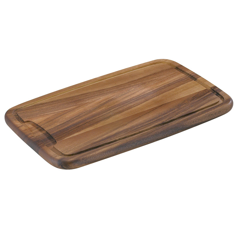 Tagliere rettangolare con scanalatura cm 42x27,5x2