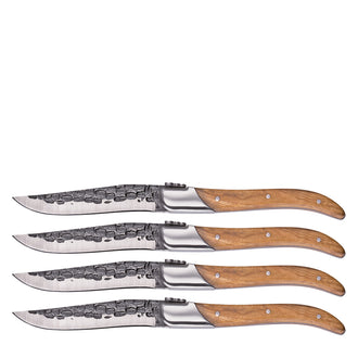 Set 4 coltelli da bistecca "Bull" cm 10/22
