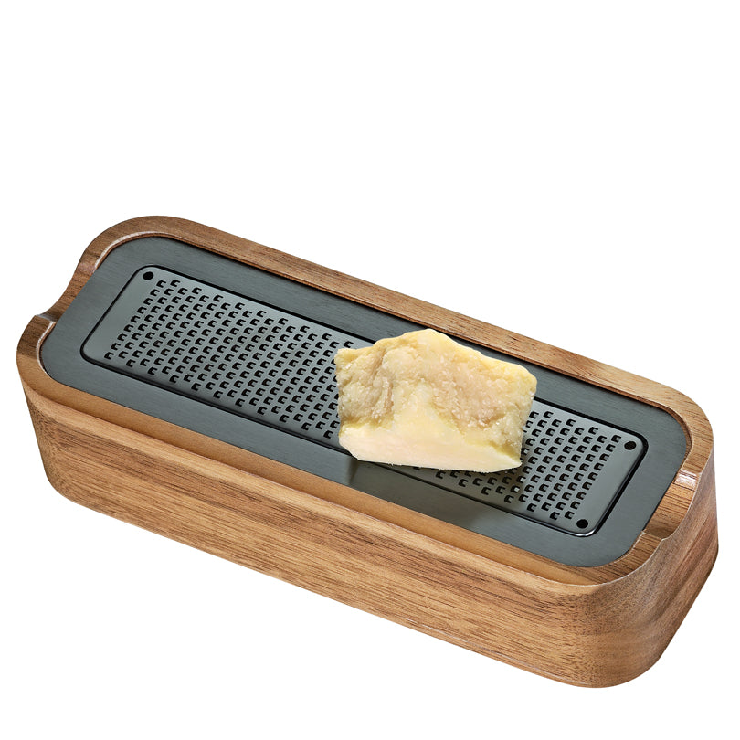 Grattugia con taglio fine e recipiente di raccolta cm 20,3x7,7x5