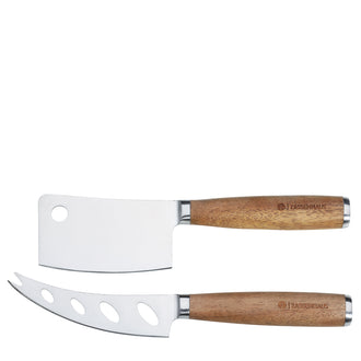 Set 2 coltelli formaggio cm 18,5/20