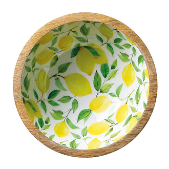 Ciotola snack tonda "Lemon" cm Ø20x8