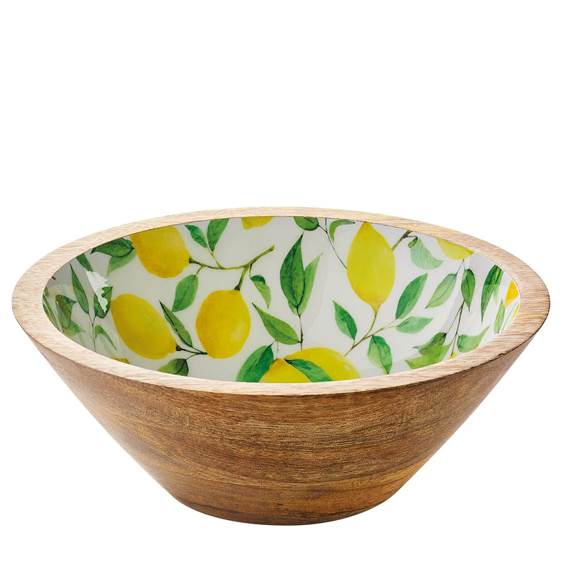 Ciotola snack tonda "Lemon" cm Ø20x8