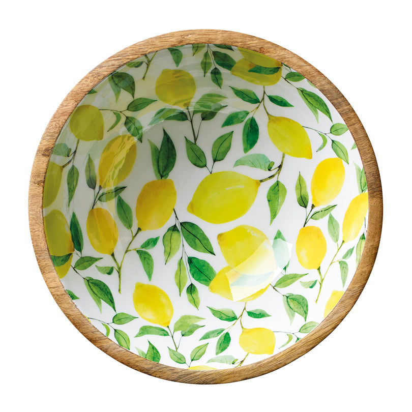 Fruttiera/Insalatiera tonda "Lemon" cm Ø30x11,5