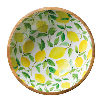 Fruttiera/Insalatiera tonda "Lemon" cm Ø35x12