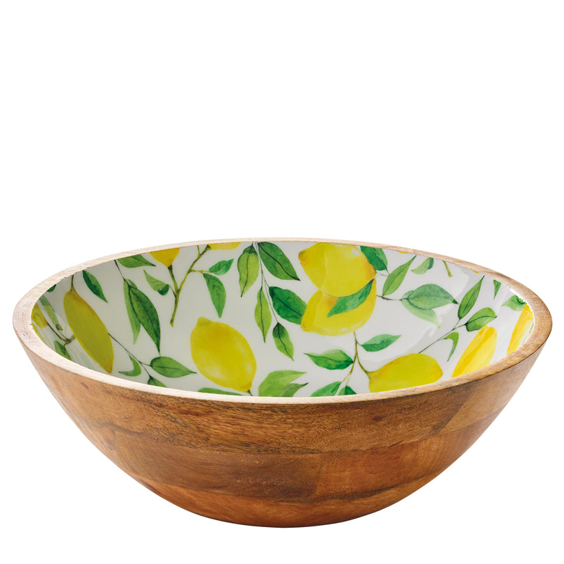 Fruttiera/Insalatiera tonda "Lemon" cm Ø35x12