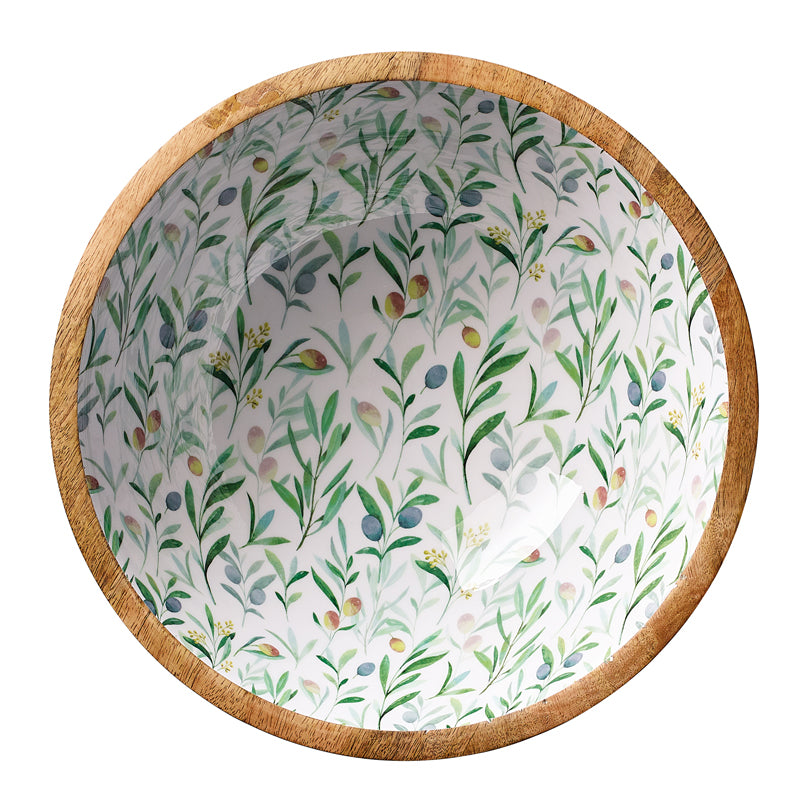 Fruttiera/Insalatiera tonda "Olive" cm Ø30x11,5