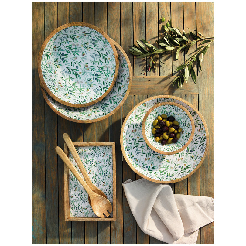 Fruttiera/Insalatiera tonda "Olive" cm Ø30x11,5