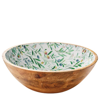 Fruttiera/Insalatiera tonda "Olive" cm Ø35x12