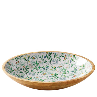 Fruttiera tonda "Olive" cm Ø35x6