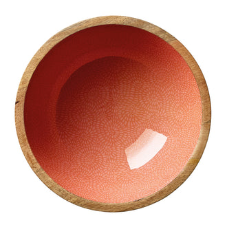 Fruttiera/Insalatiera tonda "Brush Coral" cm Ø30x11,5