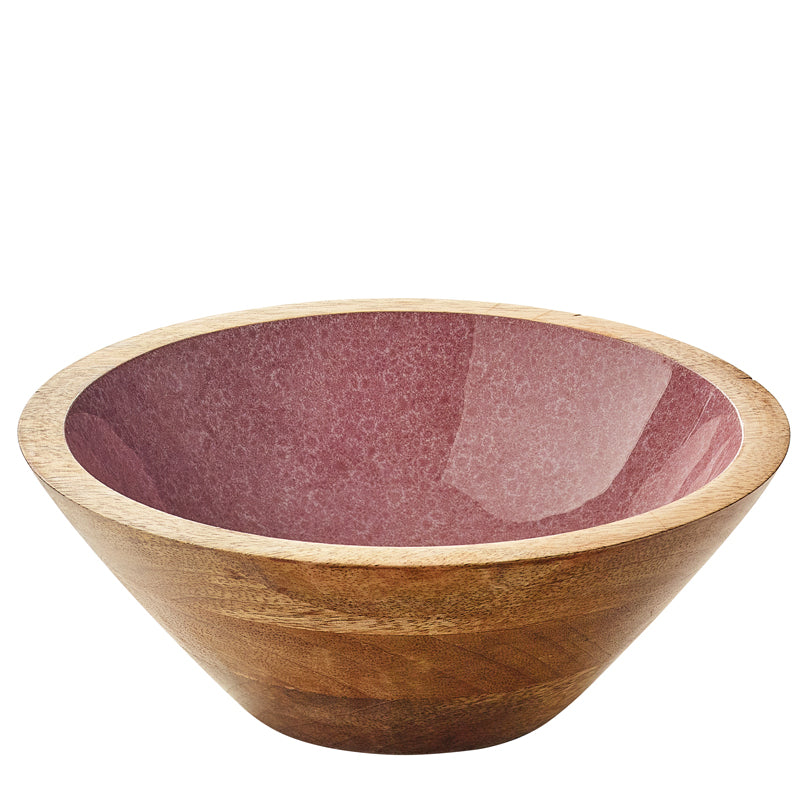 Ciotola snack tonda "Mineral Rose" cm Ø20x8