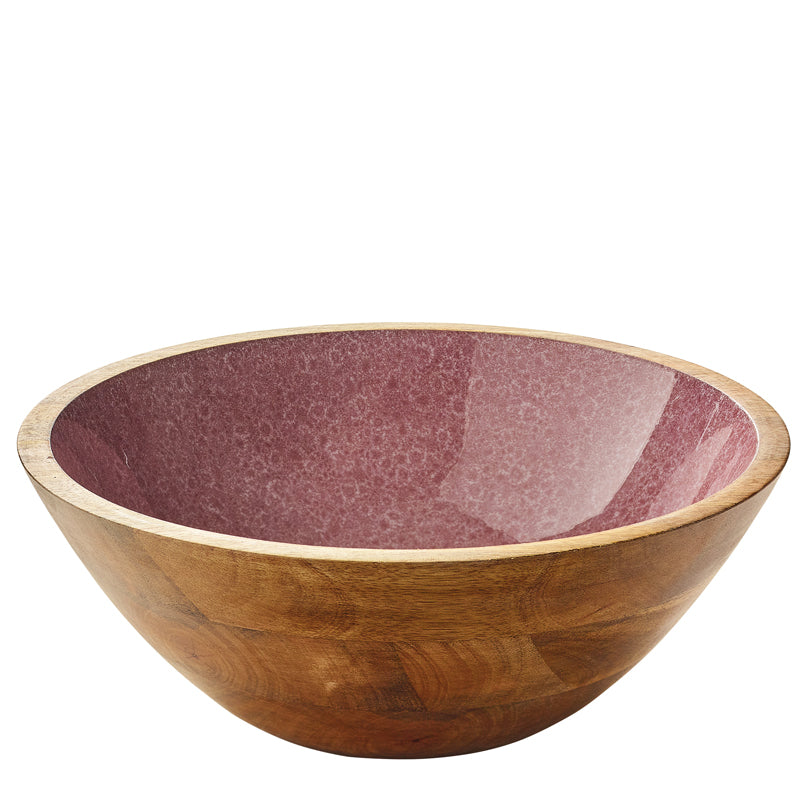 Fruttiera/Insalatiera tonda "Mineral Rose" cm Ø30x11,5