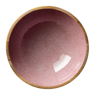 Fruttiera/Insalatiera tonda "Mineral Rose" cm Ø35x12