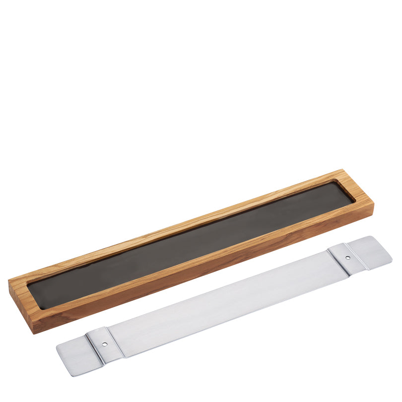 Barra magnetica porta coltelli, per 5 coltelli cm 40x6,5x2