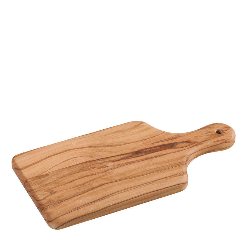 Tagliere rettangolare con manico "Olive" cm 22x11x1,4