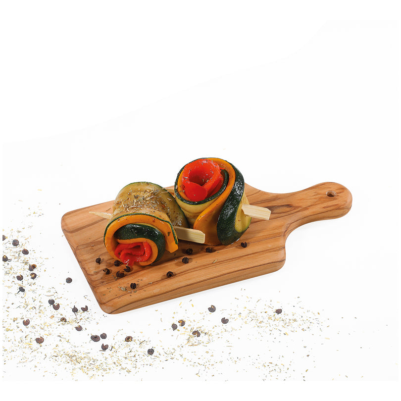 Tagliere rettangolare con manico "Olive" cm 22x11x1,4