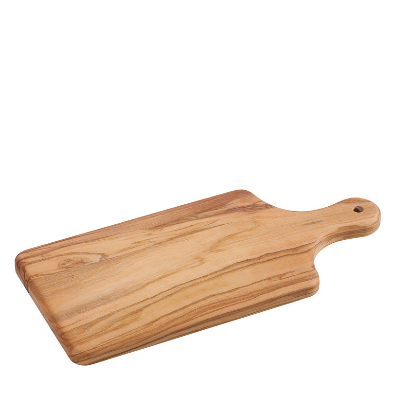 Tagliere rettangolare con manico "Olive" cm 26x12x1,4