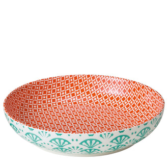 Piatto fondo/Coppa "Amici - Ventaglio" ml 750/cm Ø21,5x4,5