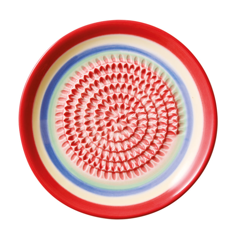 Piatto grattugia "Rosso" cm Ø12x1,5
