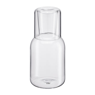 Caraffa con bicchiere da bibita "Lorenzo" ml 750/200/cm Ø9,5x1