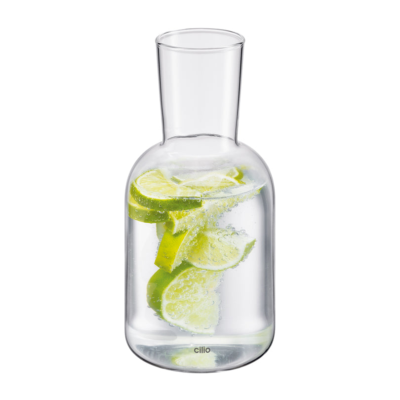 Caraffa con bicchiere da bibita "Lorenzo" ml 750/200/cm Ø9,5x1