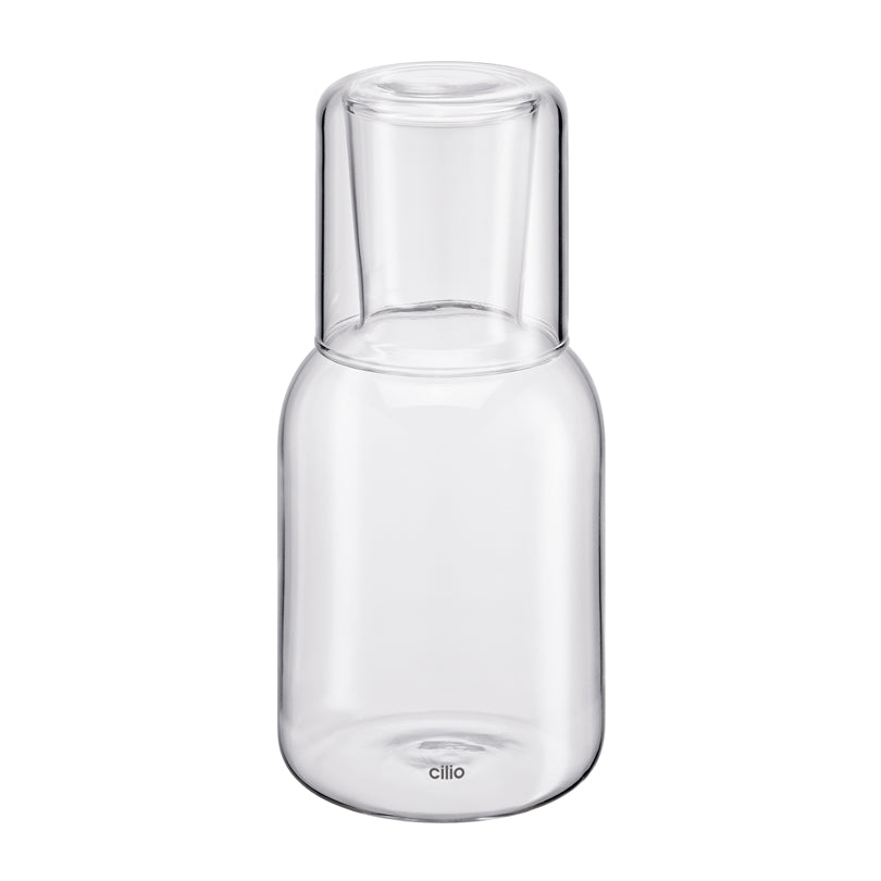Caraffa con bicchiere da bibita "Lorenzo" ml 750/200/cm Ø9,5x1