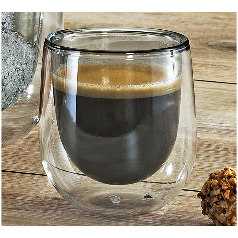 Bicchierino caffè "Verona", confezione 2 pezzi ml 80/cm 6x6,5
