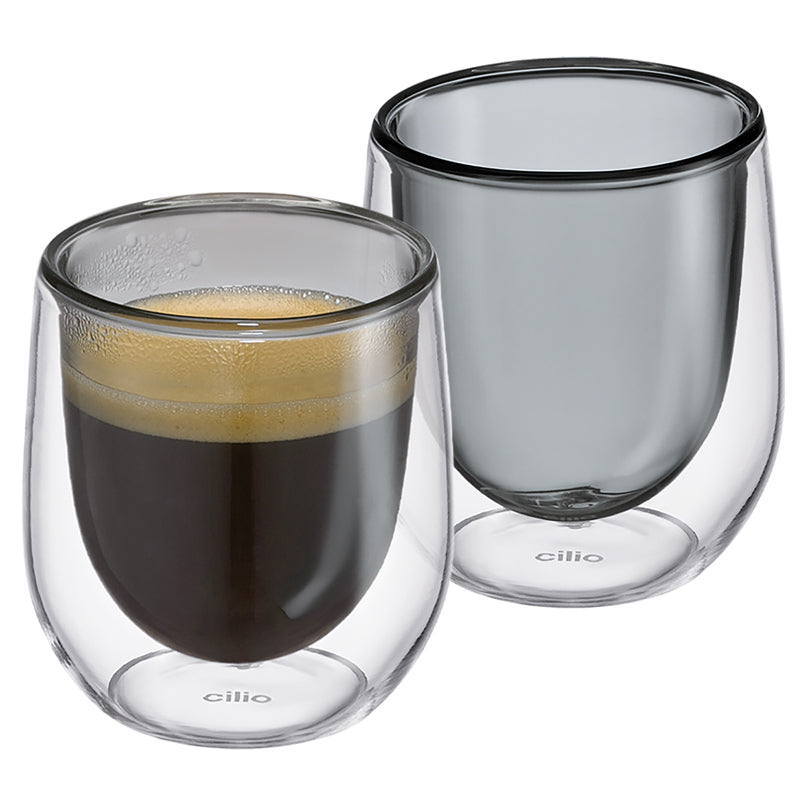 Bicchierino caffè "Verona", confezione 2 pezzi ml 80/cm 6x6,5