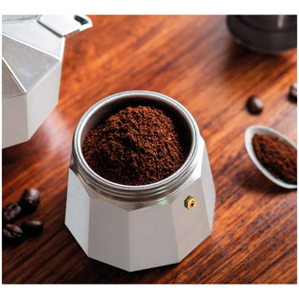 Caffettiera espresso "Legno", 6 tazze cm Ø9,5x19