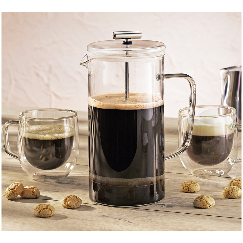 Caffettiera pressofiltro "Veneto", 8 tazze cm Ø9,5x20/l 1