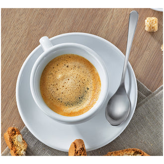 Cucchiaino caffè "Firenze" satinato, confezione da 6 pezzi cm 14