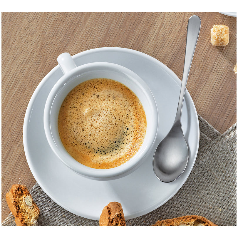 Cucchiaino caffè "Firenze" satinato, confezione da 6 pezzi cm 14