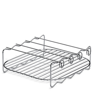 Kit griglia per friggitrice ad aria calda "Impuls", 5 pezzi cm 21,5x21,5x7