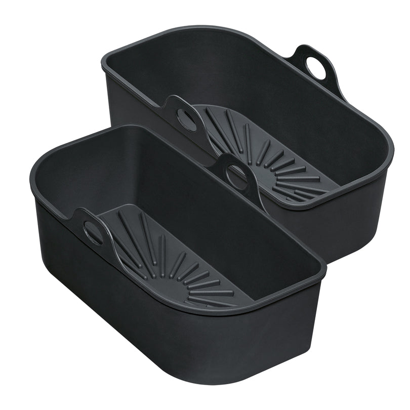 Stampo/Inserto 1/2 per friggitrice ad aria calda "Impuls", confezione 2 pezzi cm 24x11x9,5