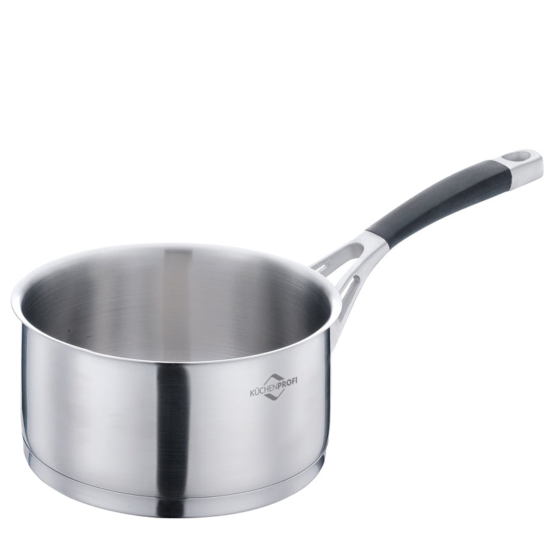 Casseruola con manico e coperchio in vetro "Como" cm Ø16x8/l 1,5