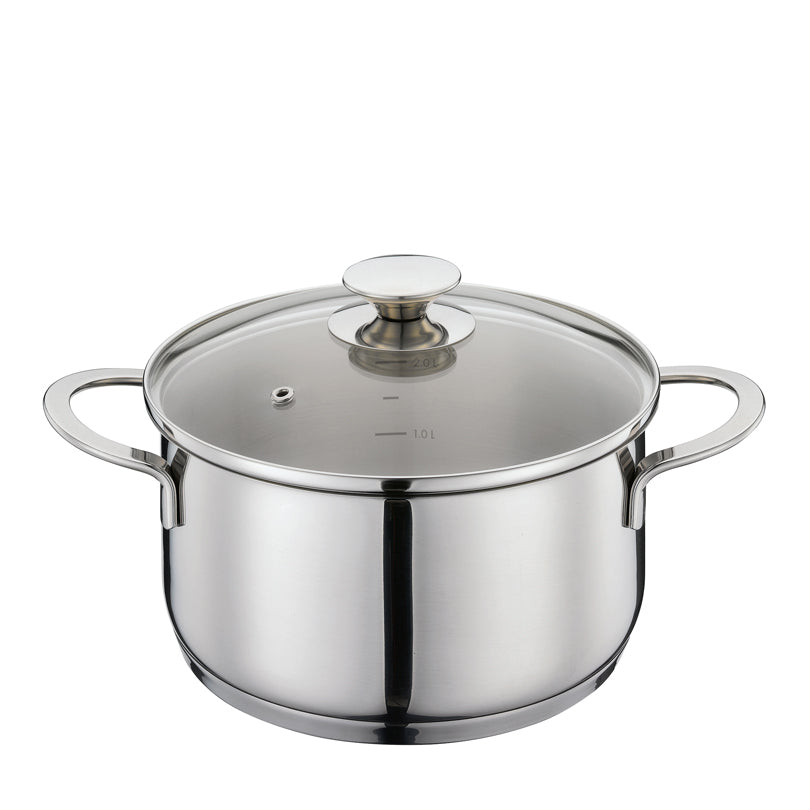 Batteria pentole "Capri", 8 pezzi