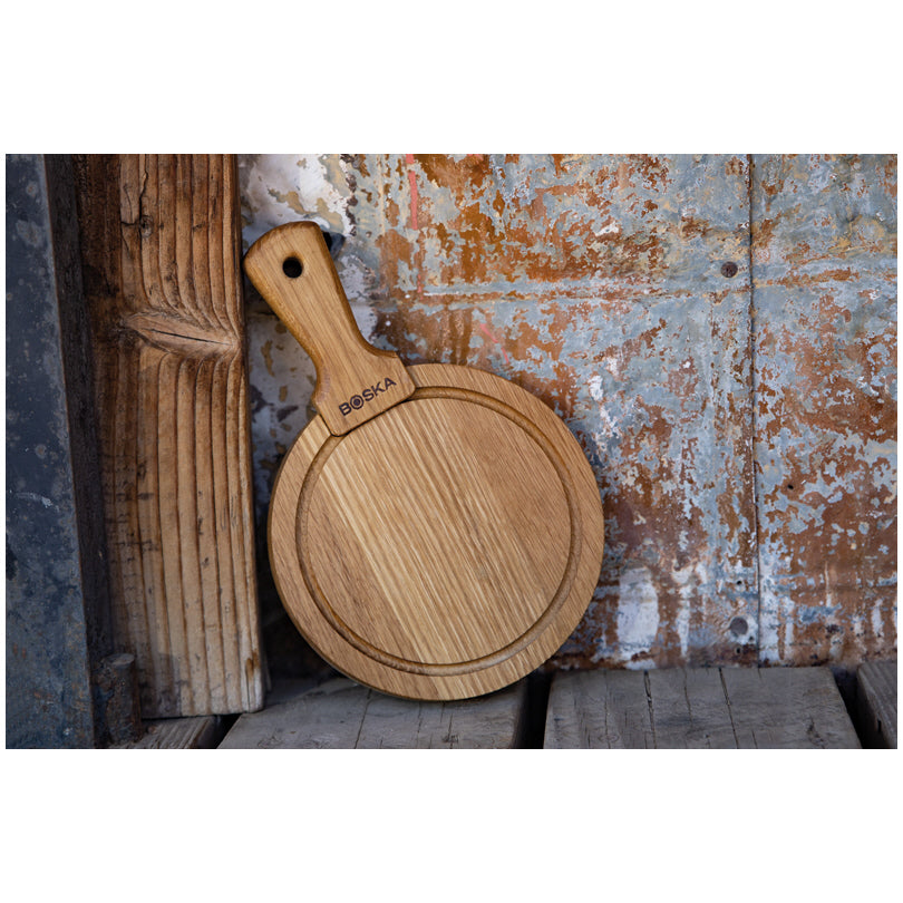 Tagliere da portata tondo S Friends cm 24,4x16,3x3