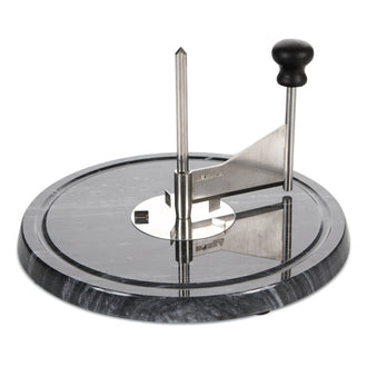 Tagliere raschia formaggio/Girolle Marmo cm Ø22