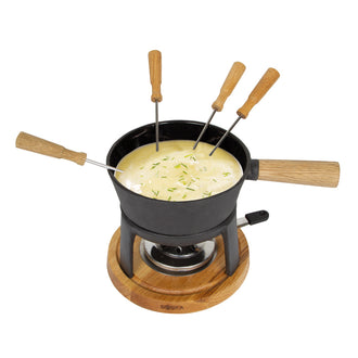 Set per fonduta al formaggio Pro, 10 pezzi cm 28x17x17/l 1